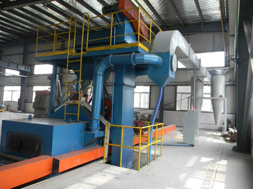 噴砂機(jī)粉塵治理（上海***鋼結(jié)構(gòu)制造公司）